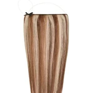 Halo Hair Extensions 16" Brown Blonde Mix 4/613